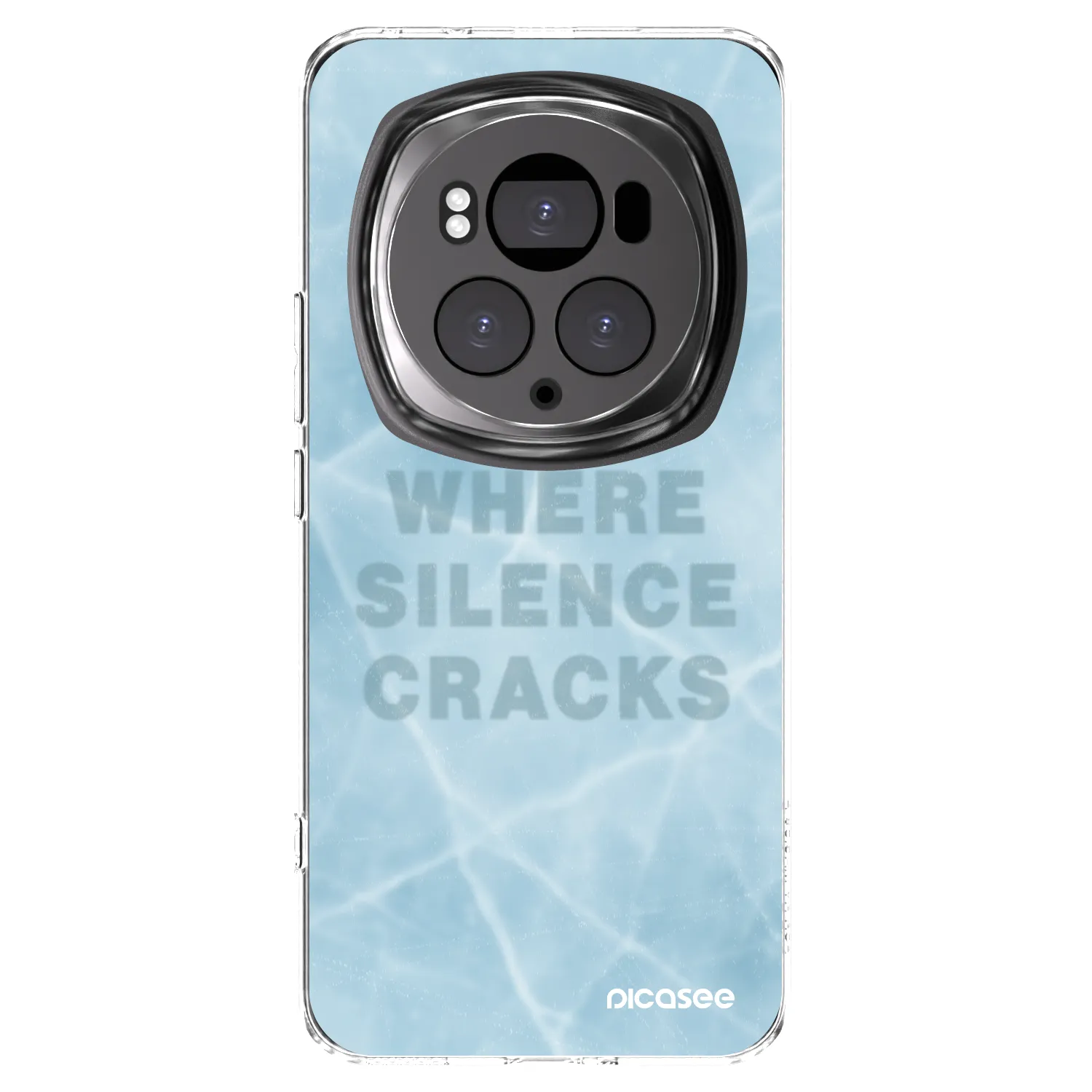 Picasee silikonowe przeźroczyste etui na Honor Magic6 Pro - SILENCE