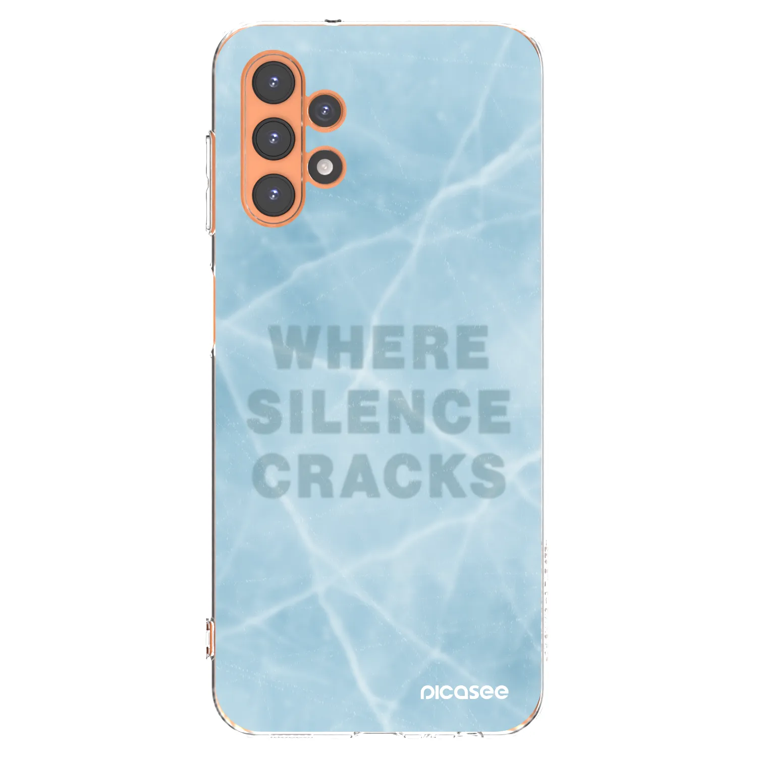 Picasee silikonowe przeźroczyste etui na Samsung Galaxy A13 5G - SILENCE