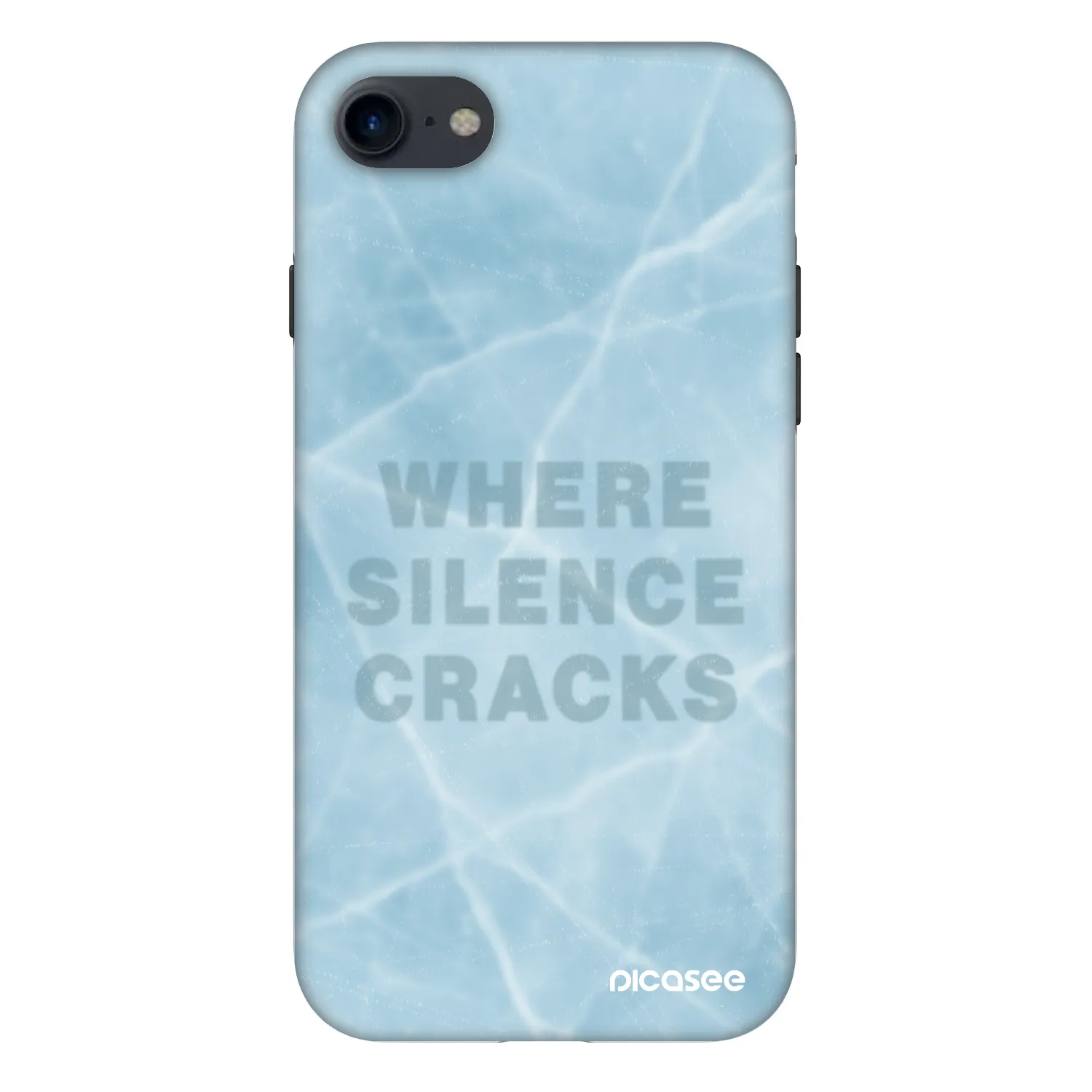 Picasee Fashion Case na Apple iPhone SE 2020 - SILENCE