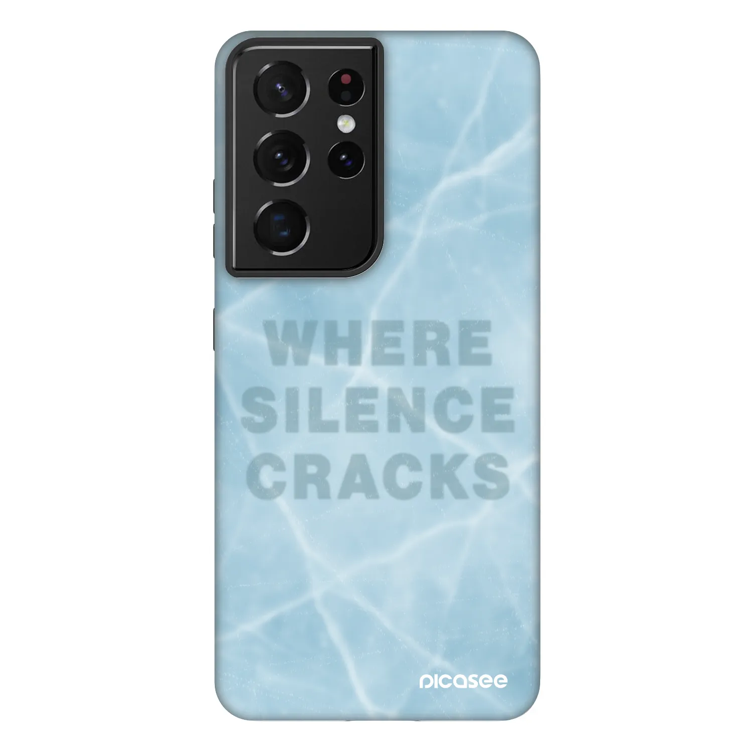 Picasee Fashion Case na Samsung Galaxy S21 Ultra 5G G998B - SILENCE
