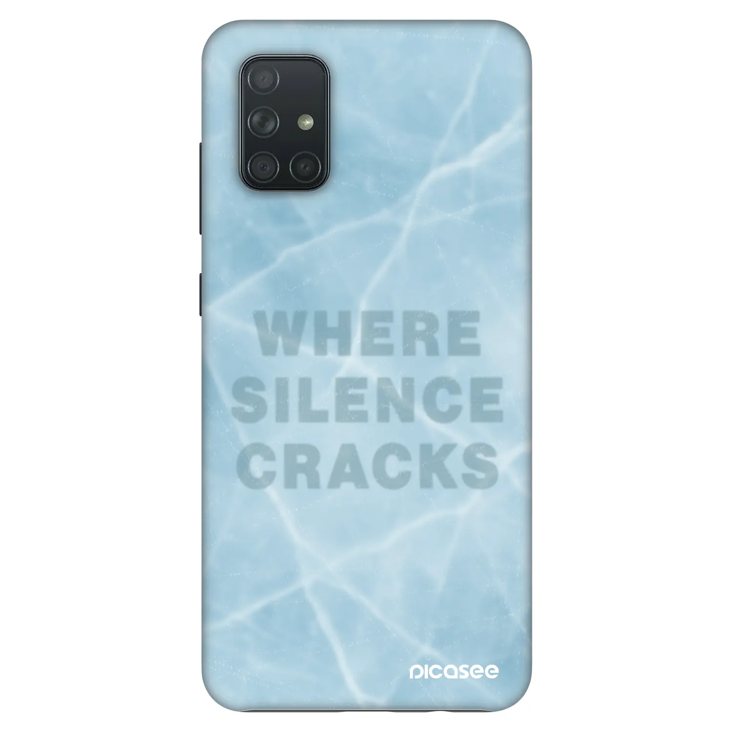 Picasee Fashion Case na Samsung Galaxy A71 A715F - SILENCE