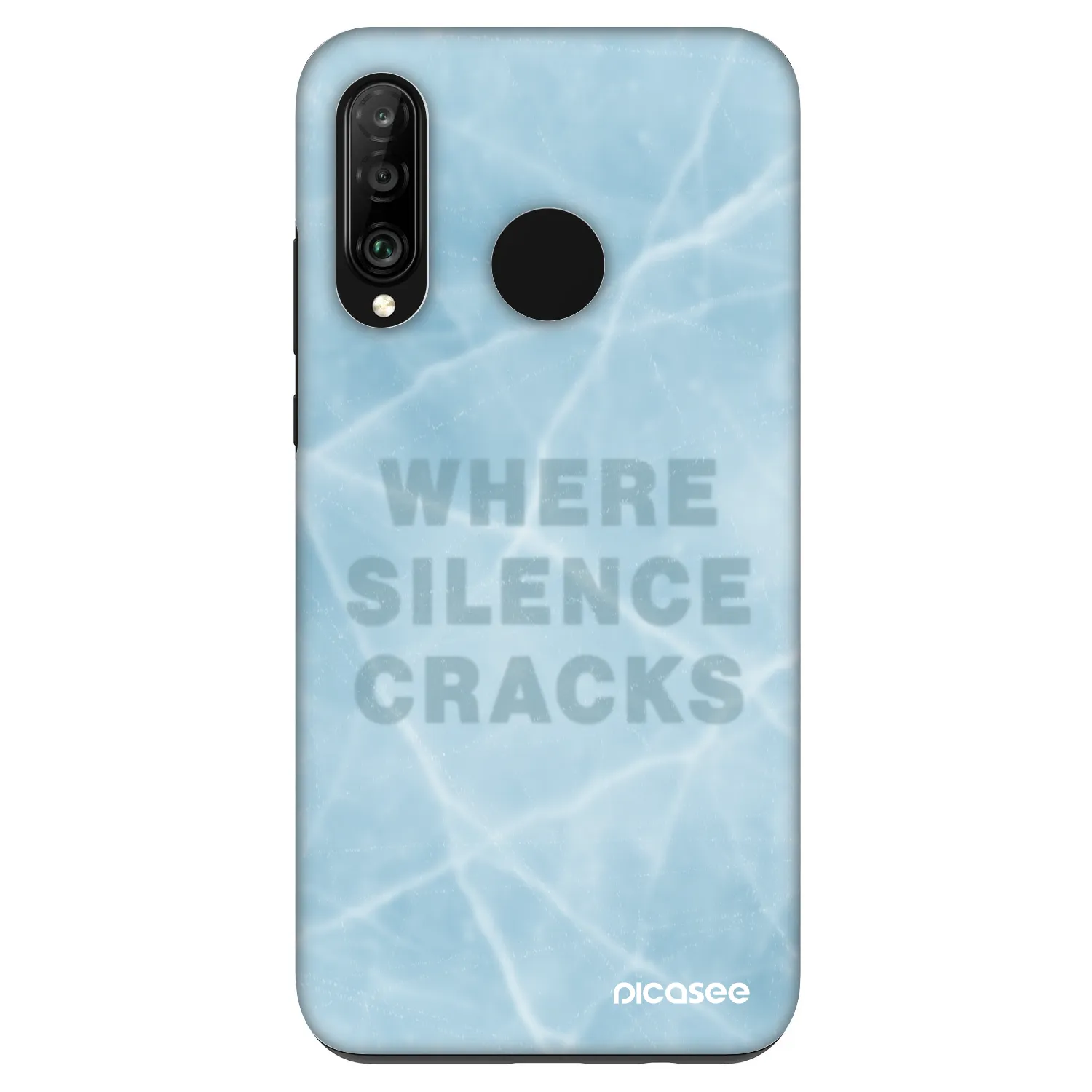 Picasee Fashion Case na Huawei P30 Lite - SILENCE