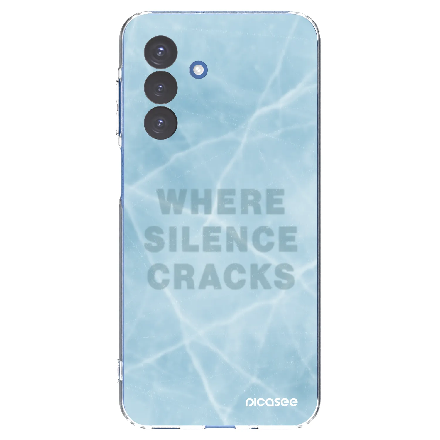 Picasee silikonowe przeźroczyste etui na Samsung Galaxy A17 5G - SILENCE