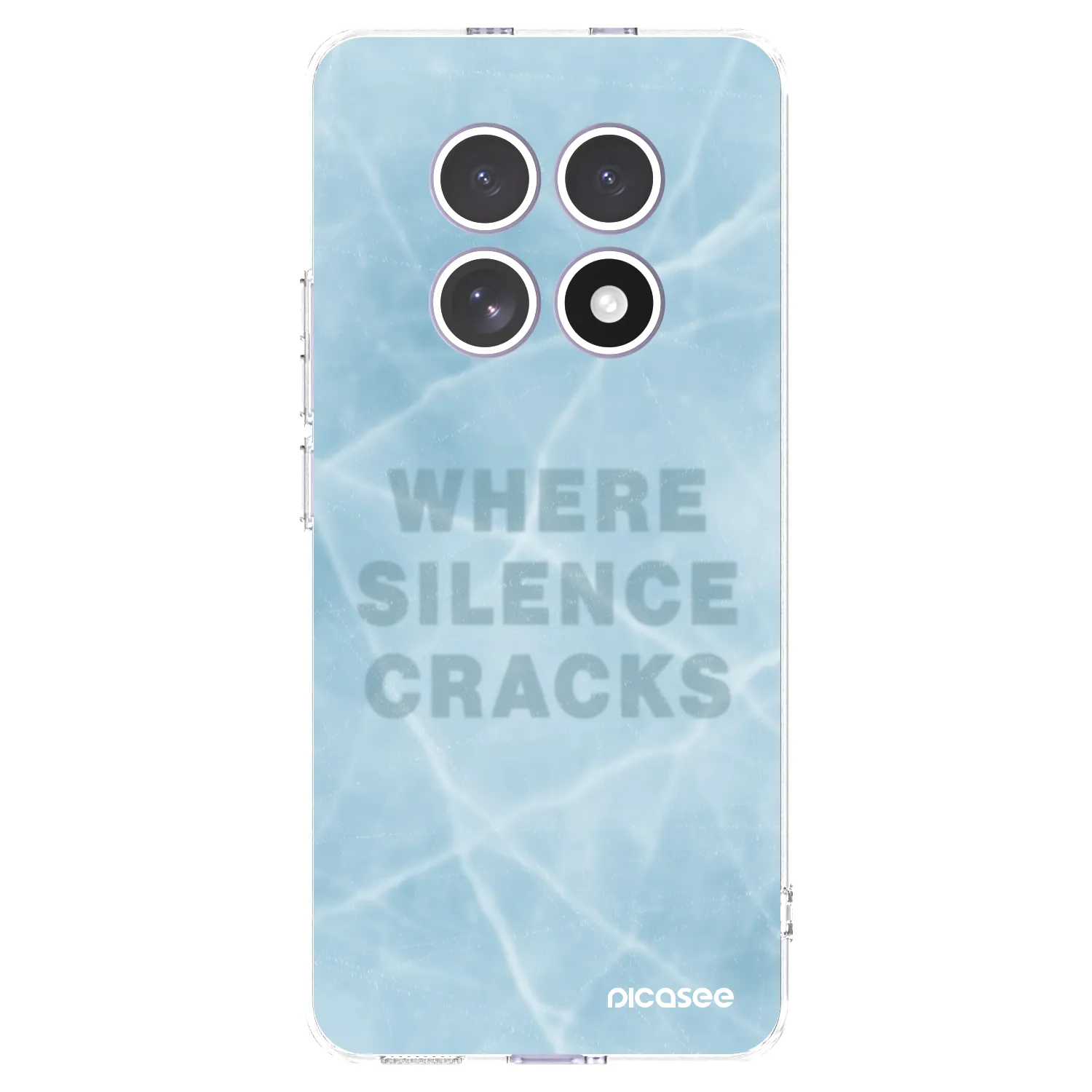 Picasee silikonowe przeźroczyste etui na Xiaomi Redmi Note 15 4G - SILENCE