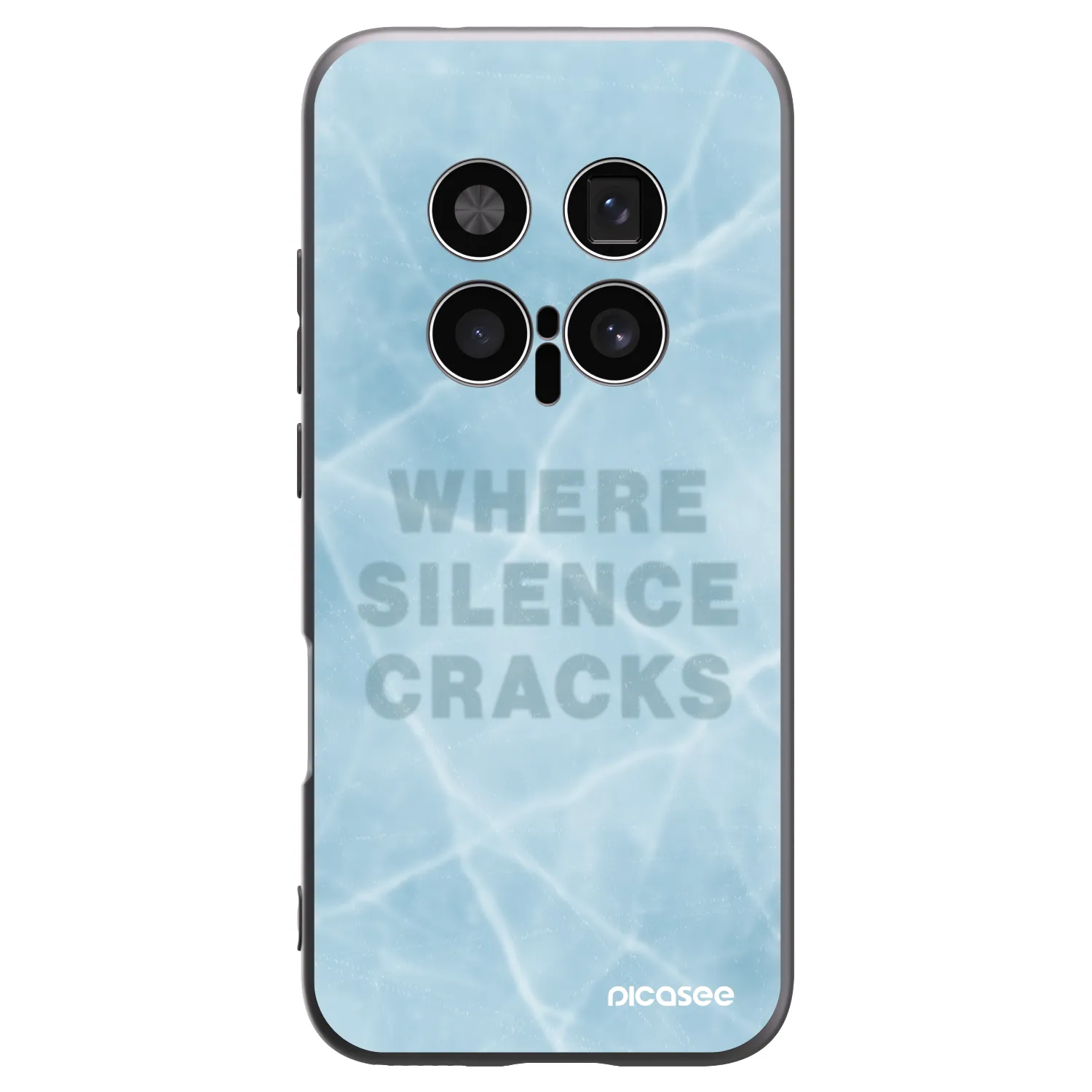 Picasee silikonowe czarne etui na Honor Magic8 Pro 5G - SILENCE