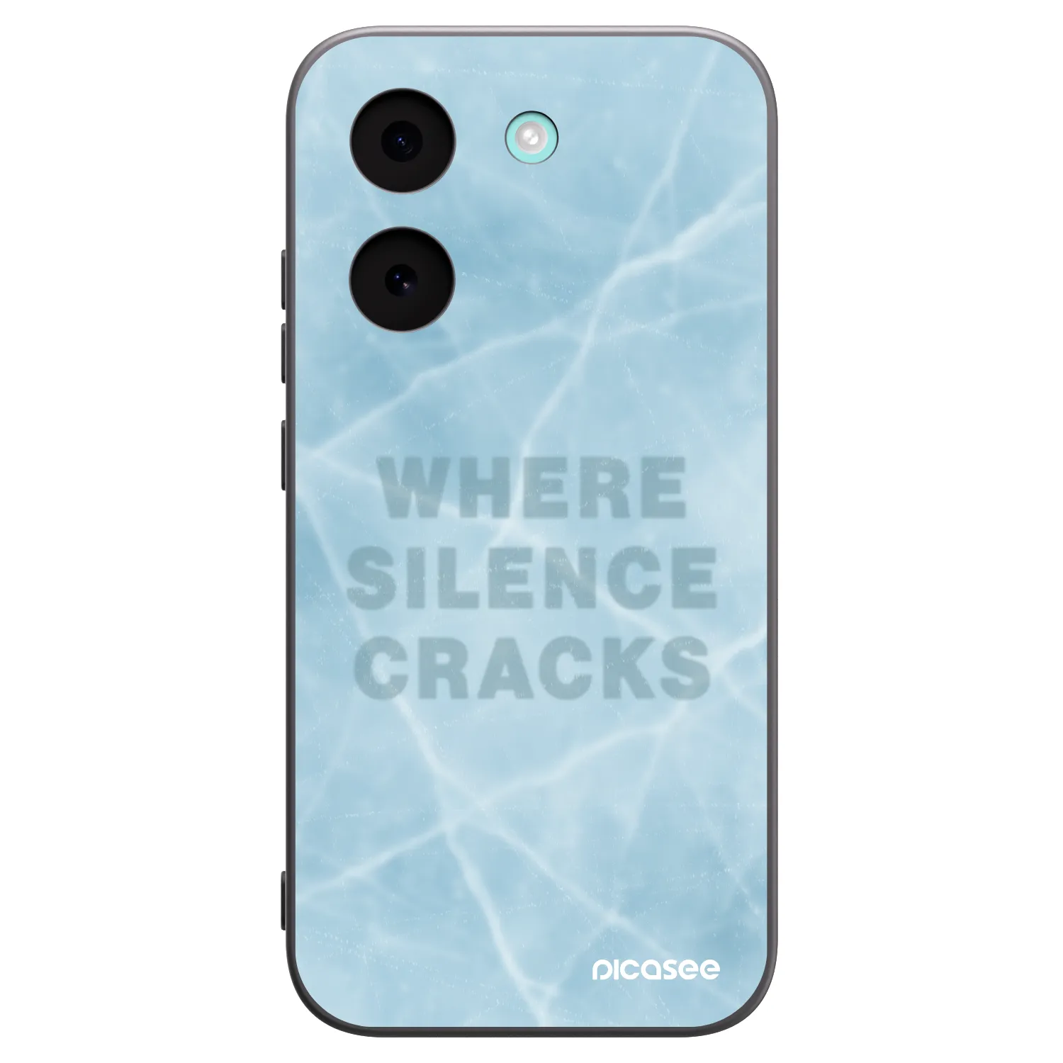 Picasee silikonowe czarne etui na Xiaomi Poco X8 Pro - SILENCE