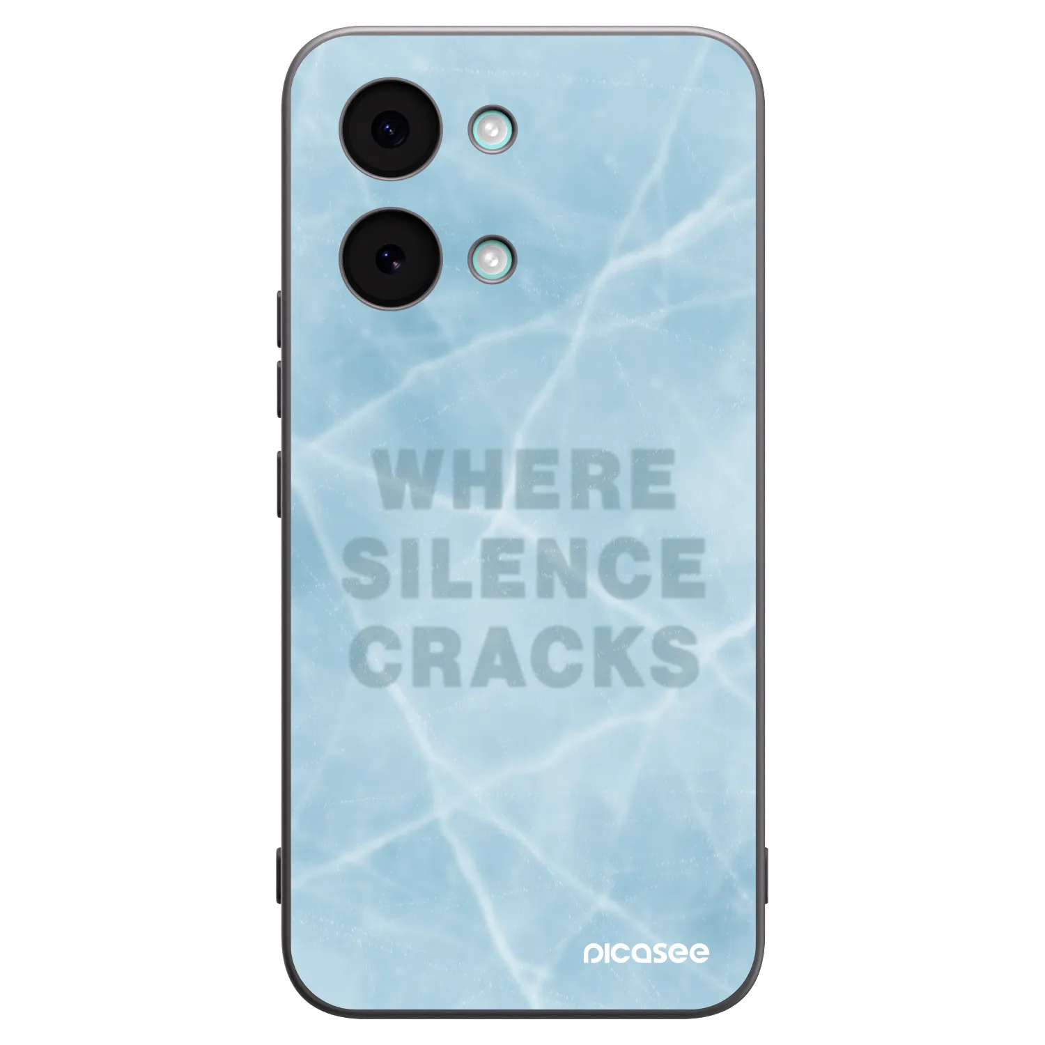 Picasee silikonowe czarne etui na Xiaomi Poco X8 Pro Max - SILENCE