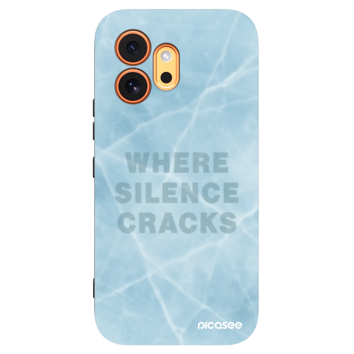 Picasee silikonowe czarne etui na Honor 600 - SILENCE