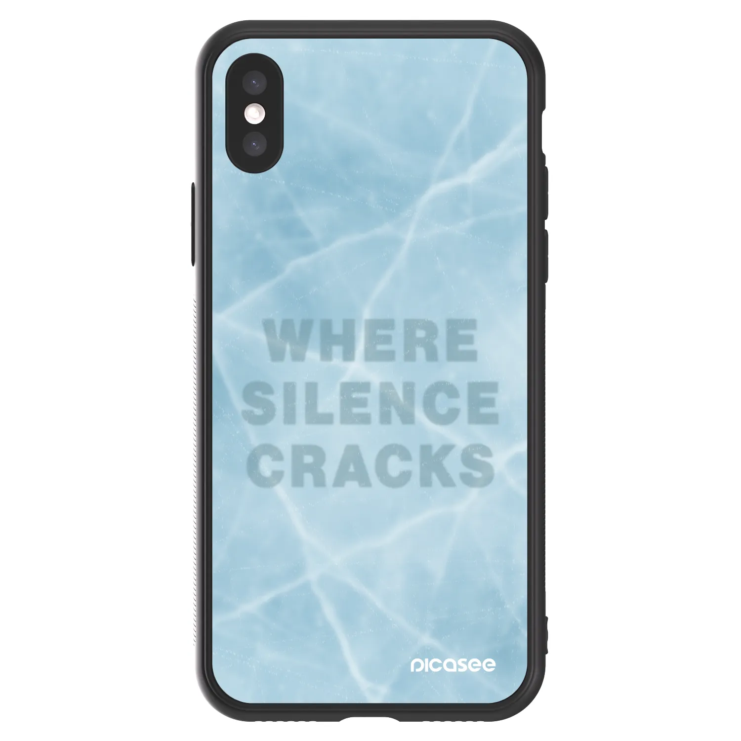 Picasee ULTIMATE CASE na Apple iPhone X/XS - SILENCE