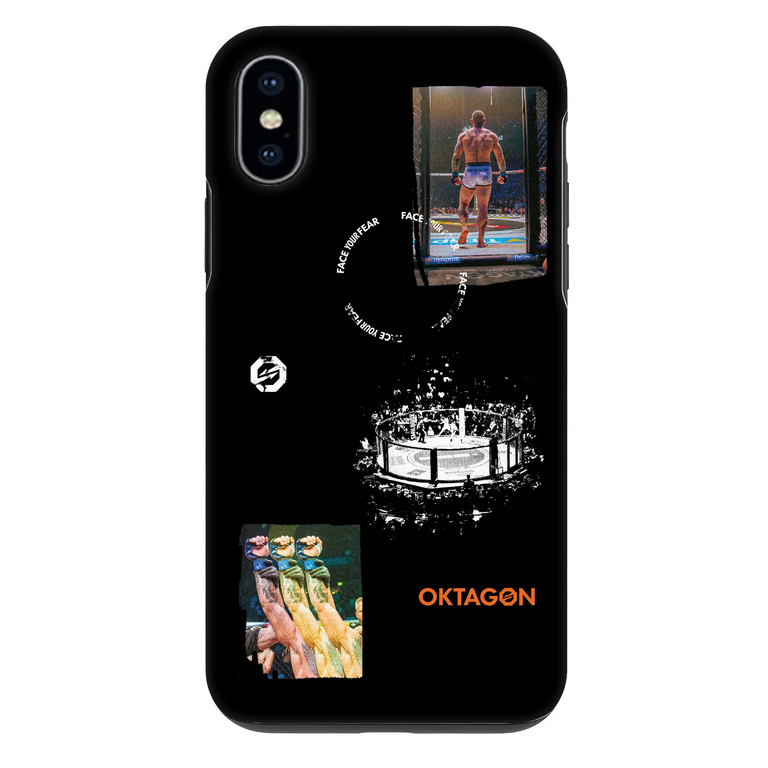 Picasee Fashion Case na Apple iPhone X/XS - OKTAGON - Cage Snapshot