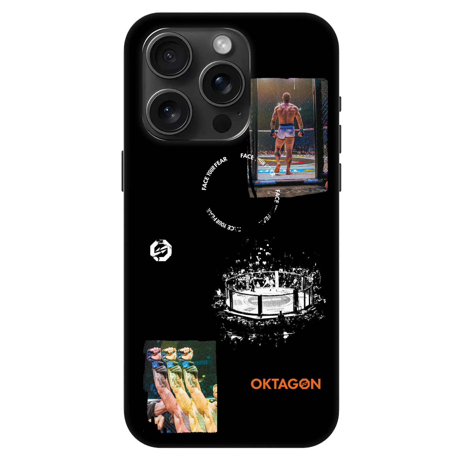 Picasee Fashion Case MagSafe na Apple iPhone 15 Pro - OKTAGON - Cage Snapshot