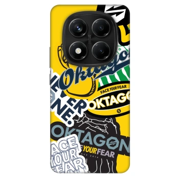 Etui na Xiaomi Redmi Note 14 Pro 5G - OKTAGON - Logo Archive