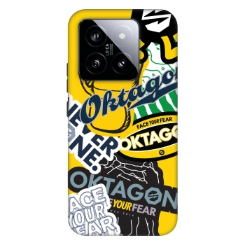 Etui na Xiaomi 14 - OKTAGON - Logo Archive