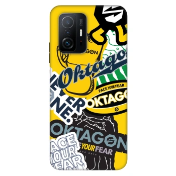 Etui na Xiaomi 11T Pro - OKTAGON - Logo Archive
