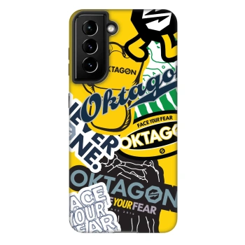 Etui na Samsung Galaxy S21 FE 5G - OKTAGON - Logo Archive