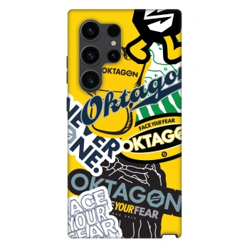 Etui na Samsung Galaxy S24 Ultra S928B 5G - OKTAGON - Logo Archive