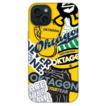 Etui na Apple iPhone 14 Plus - OKTAGON - Logo Archive