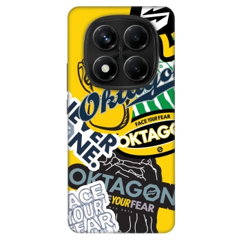 Etui na Xiaomi Redmi Note 14 Pro 4G - OKTAGON - Logo Archive