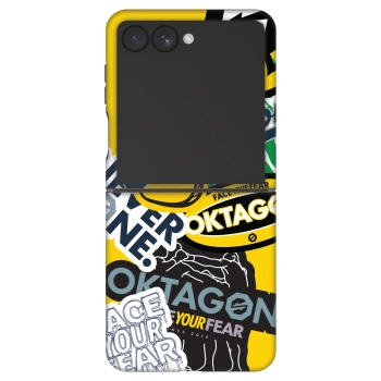 Etui na Samsung Galaxy Z Flip7 5G - OKTAGON - Logo Archive