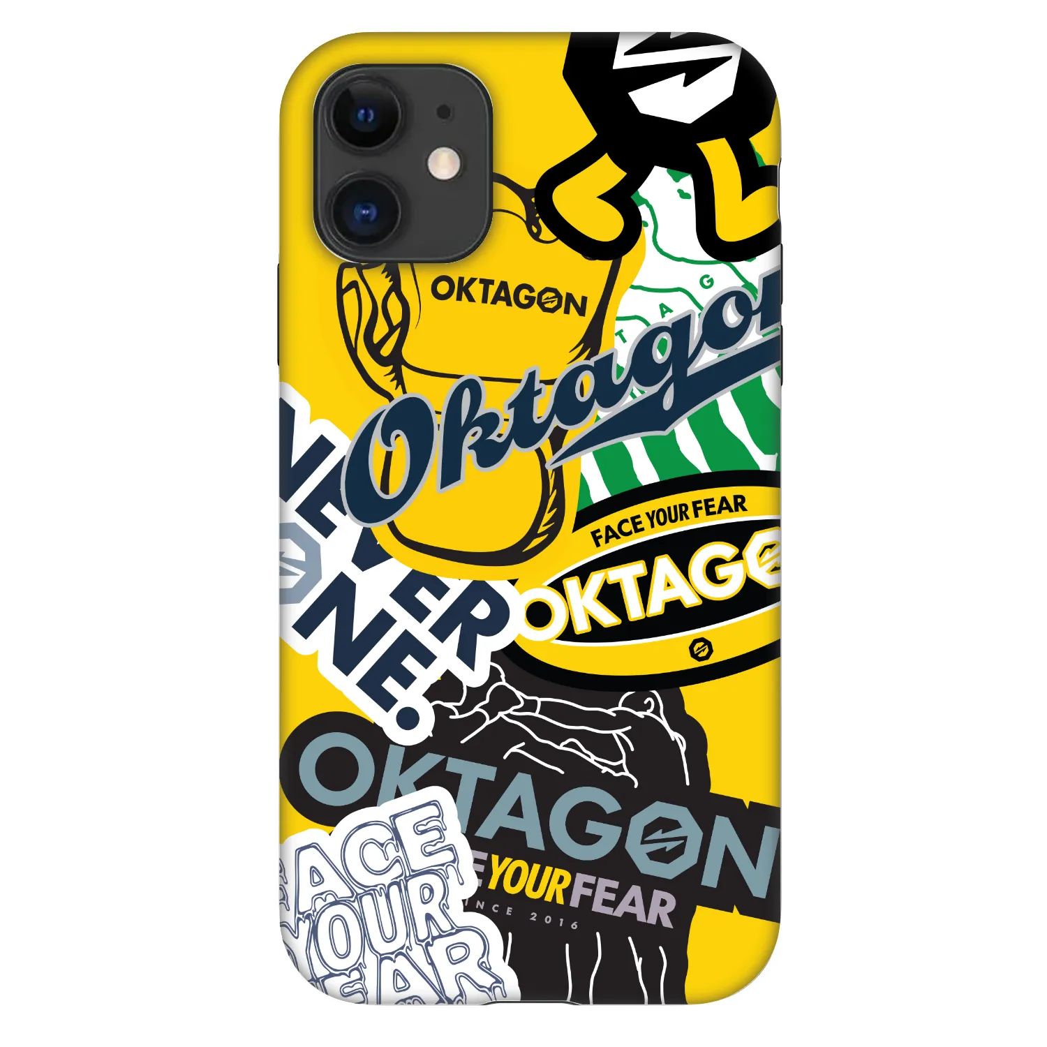 Picasee Fashion Case na Apple iPhone 11 - OKTAGON - Logo Archive