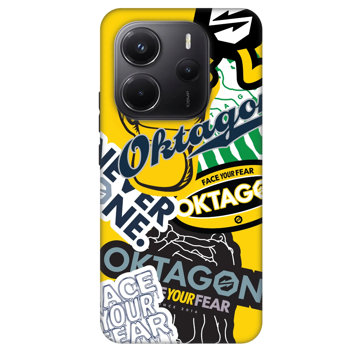 Picasee Fashion Case na Xiaomi Redmi Note 14 5G - OKTAGON - Logo Archive