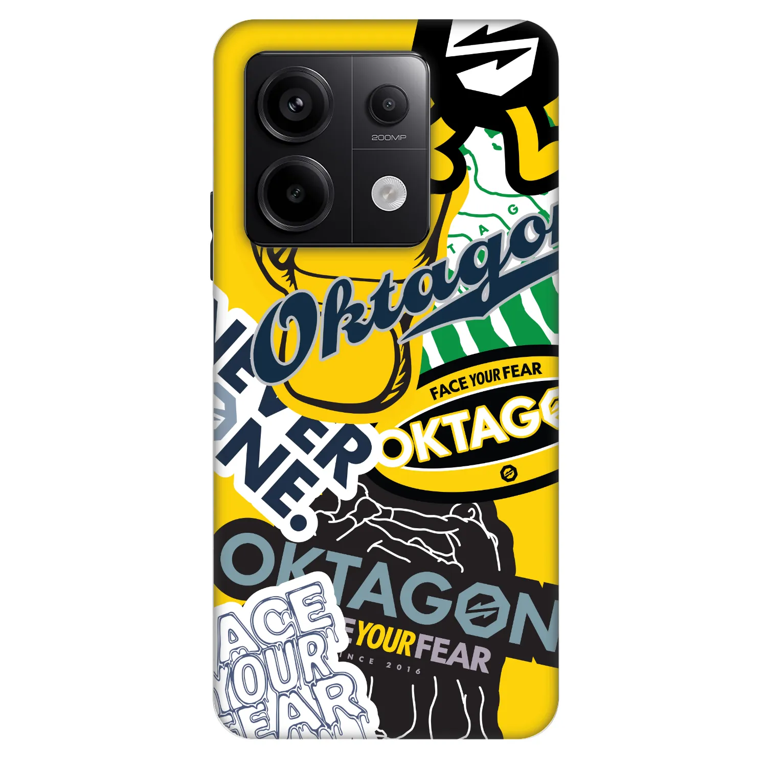 Picasee Fashion Case na Xiaomi Redmi Note 13 Pro 5G - OKTAGON - Logo Archive