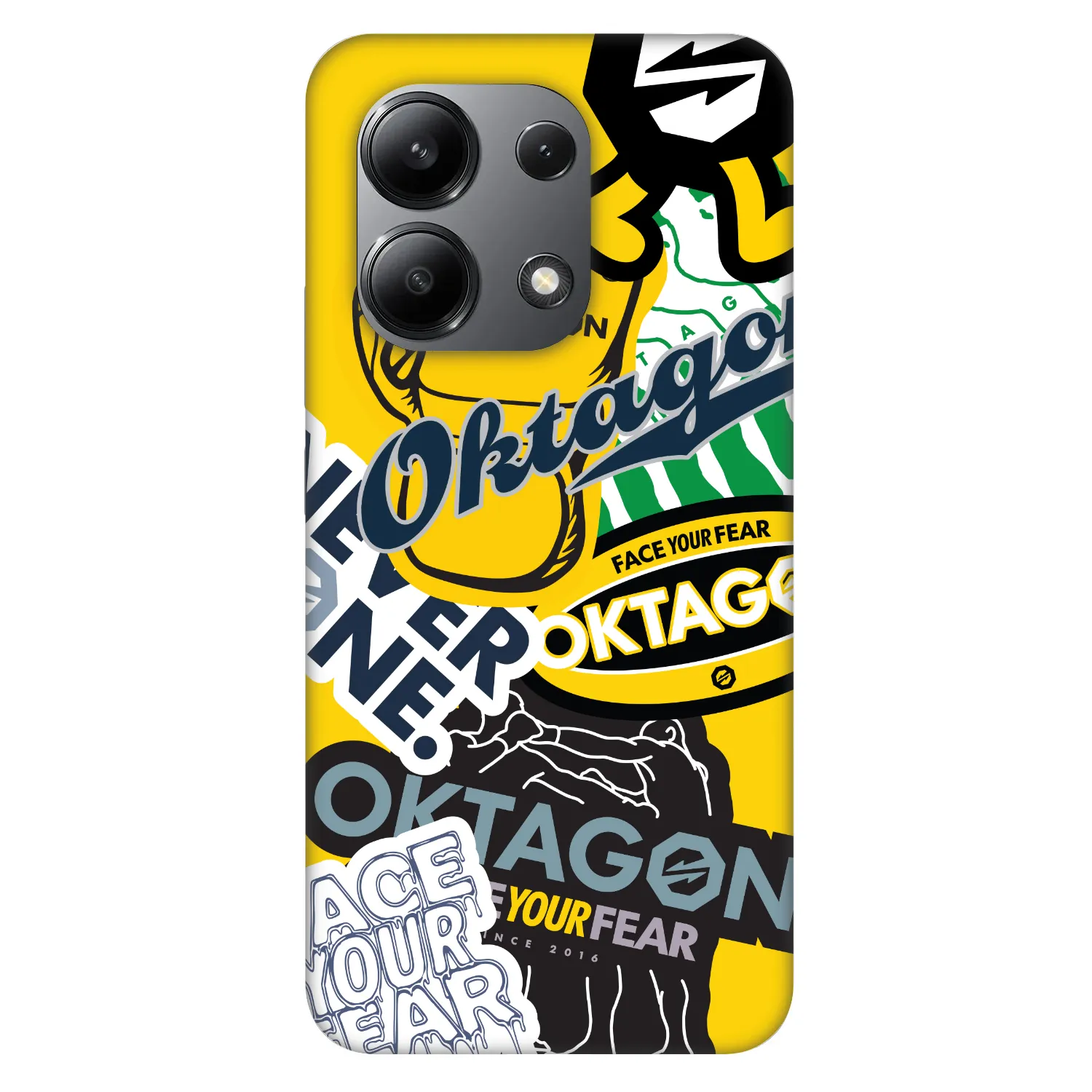 Picasee Fashion Case na Xiaomi Redmi Note 13 4G - OKTAGON - Logo Archive
