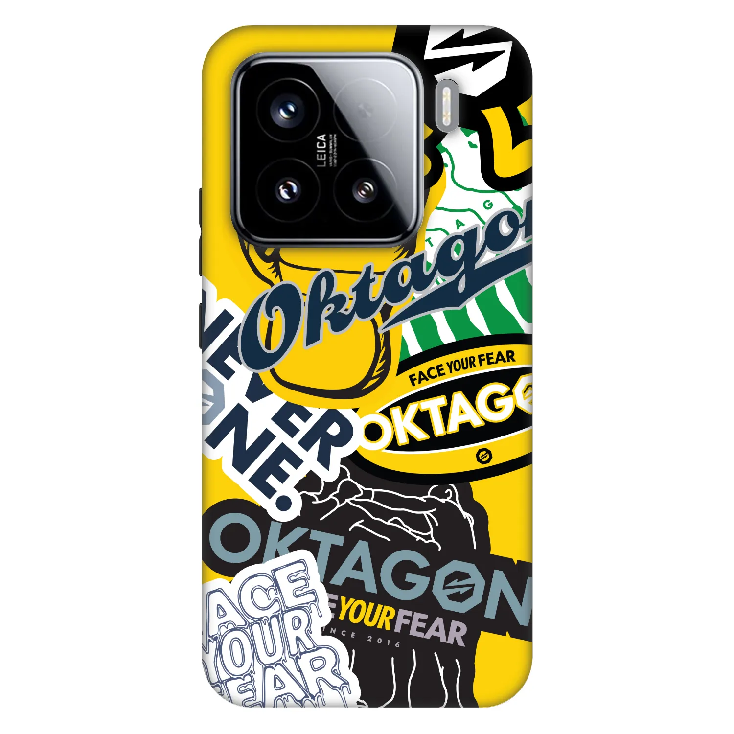 Picasee Fashion Case na Xiaomi 15 - OKTAGON - Logo Archive