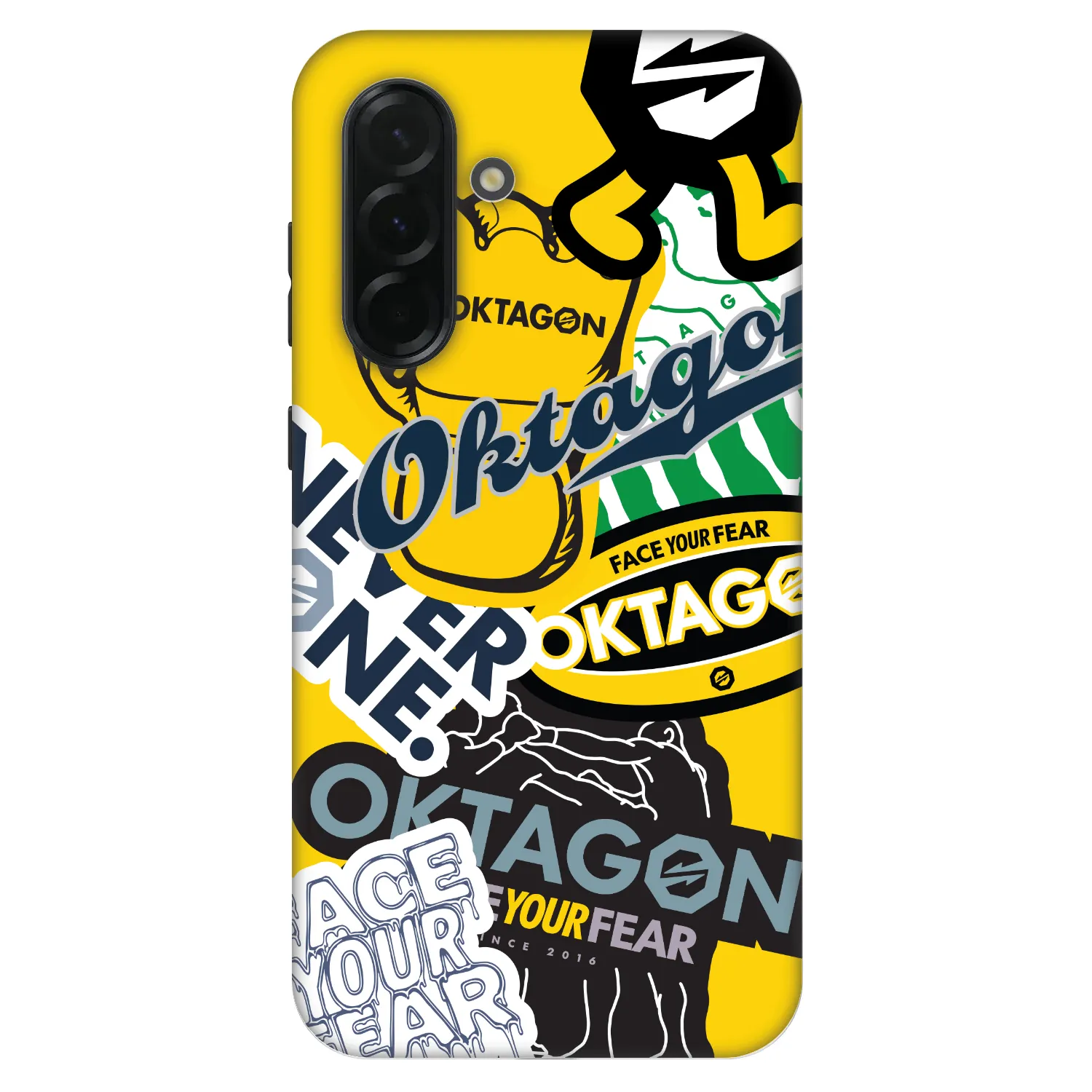 Picasee Fashion Case na Samsung Galaxy A36 5G - OKTAGON - Logo Archive