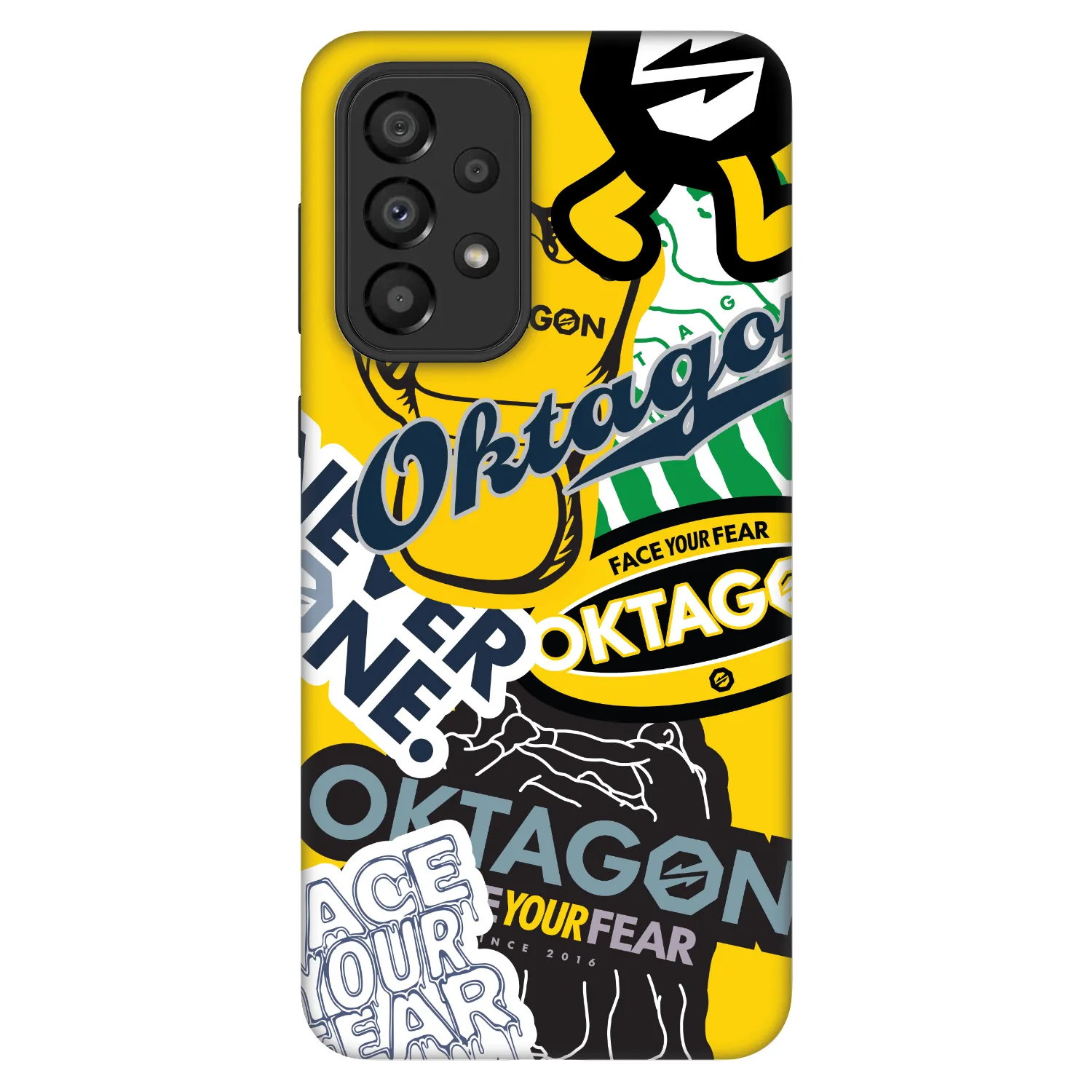 Picasee Fashion Case na Samsung Galaxy A33 5G A336 - OKTAGON - Logo Archive