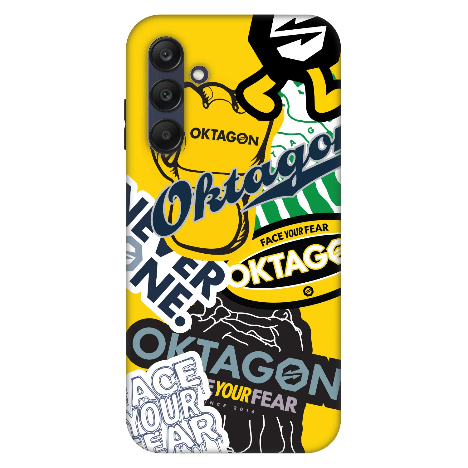 Picasee Fashion Case na Samsung Galaxy A25 A256B 5G - OKTAGON - Logo Archive