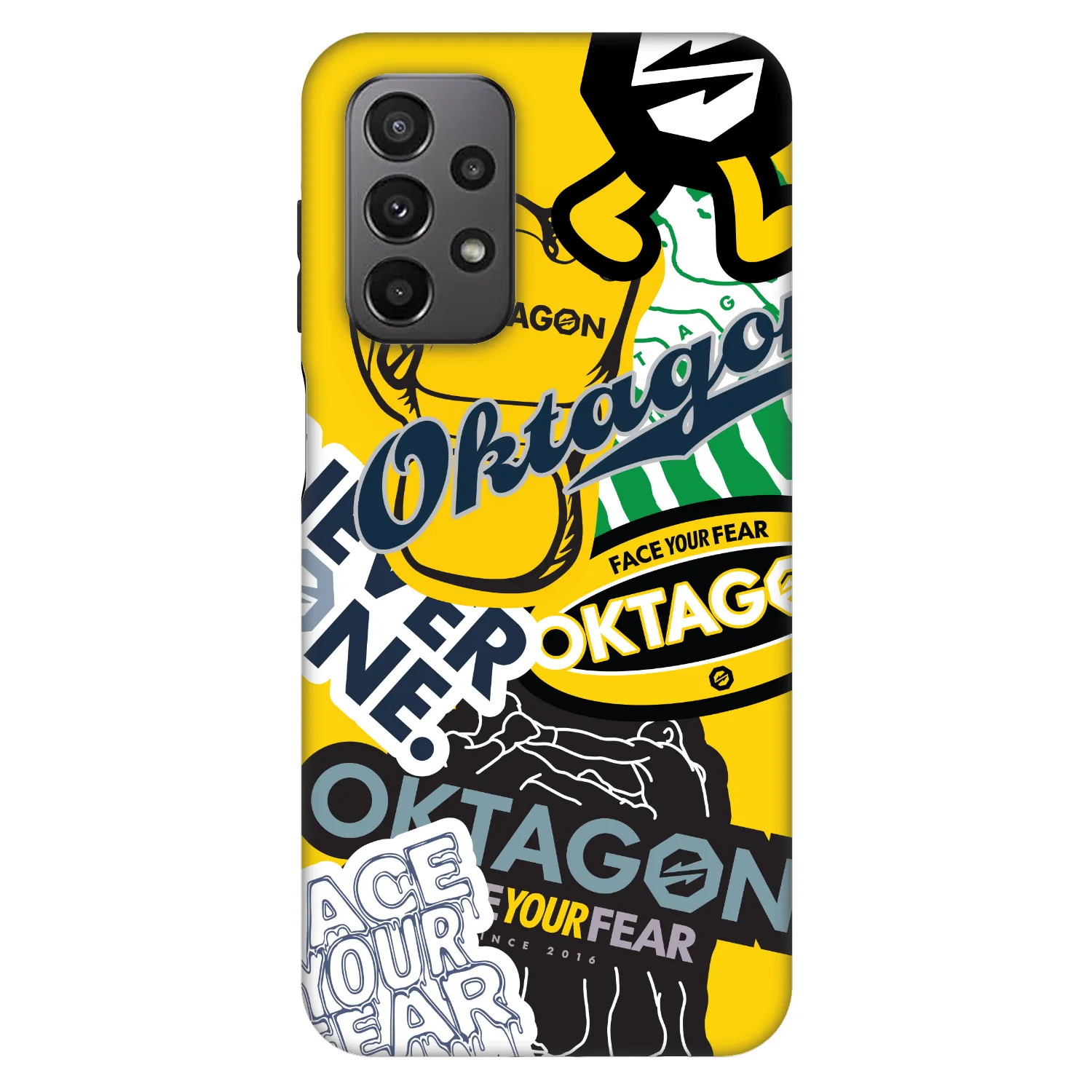Picasee Fashion Case na Samsung Galaxy A23 A236B 5G - OKTAGON - Logo Archive