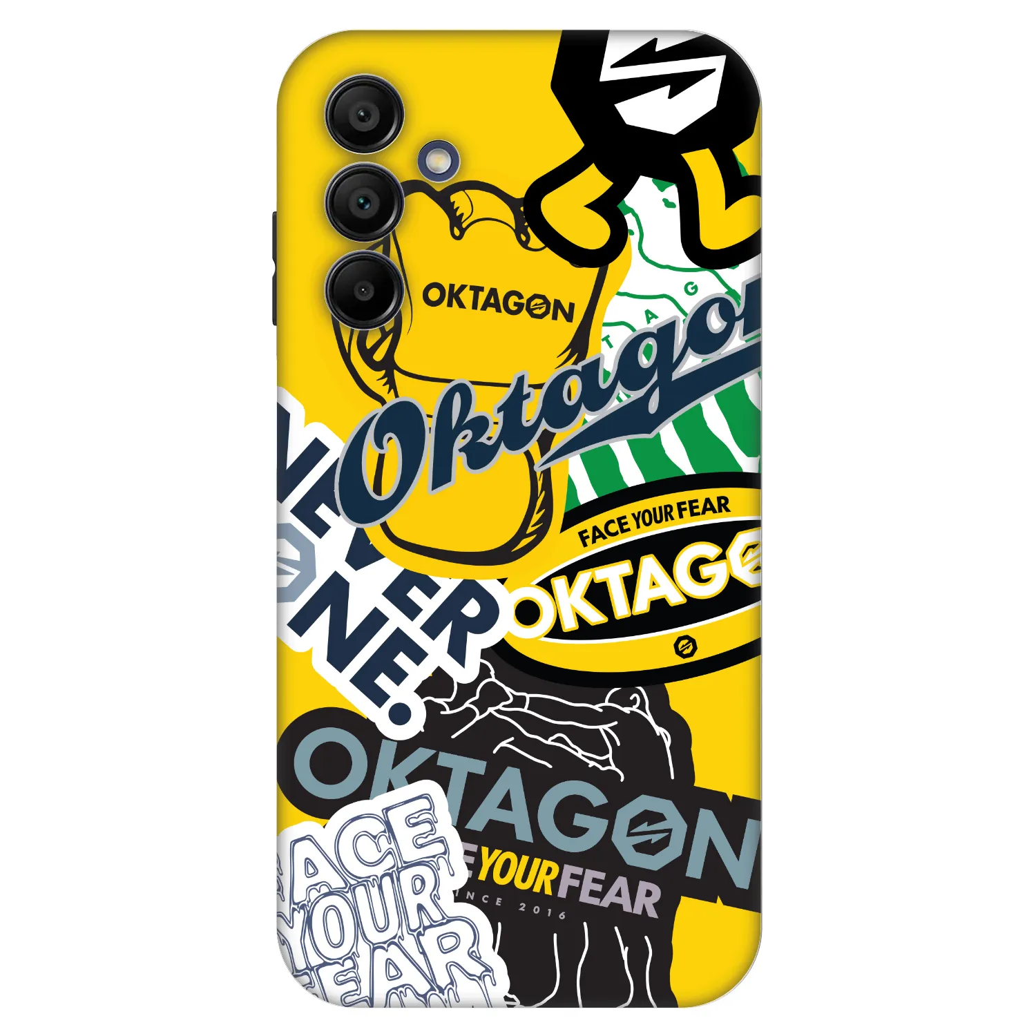 Picasee Fashion Case na Samsung Galaxy A15 A156B 5G - OKTAGON - Logo Archive