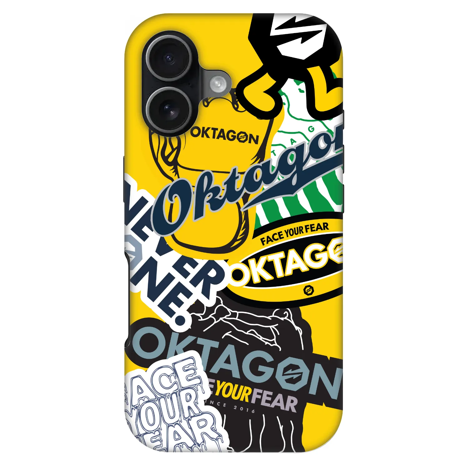 Picasee Fashion Case MagSafe na Apple iPhone 17 - OKTAGON - Logo Archive