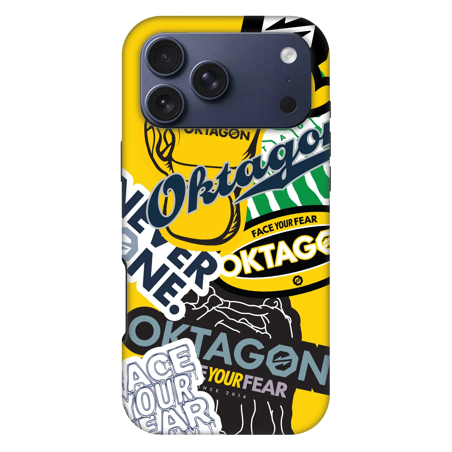 Picasee Fashion Case MagSafe na Apple iPhone 17 Pro Max - OKTAGON - Logo Archive
