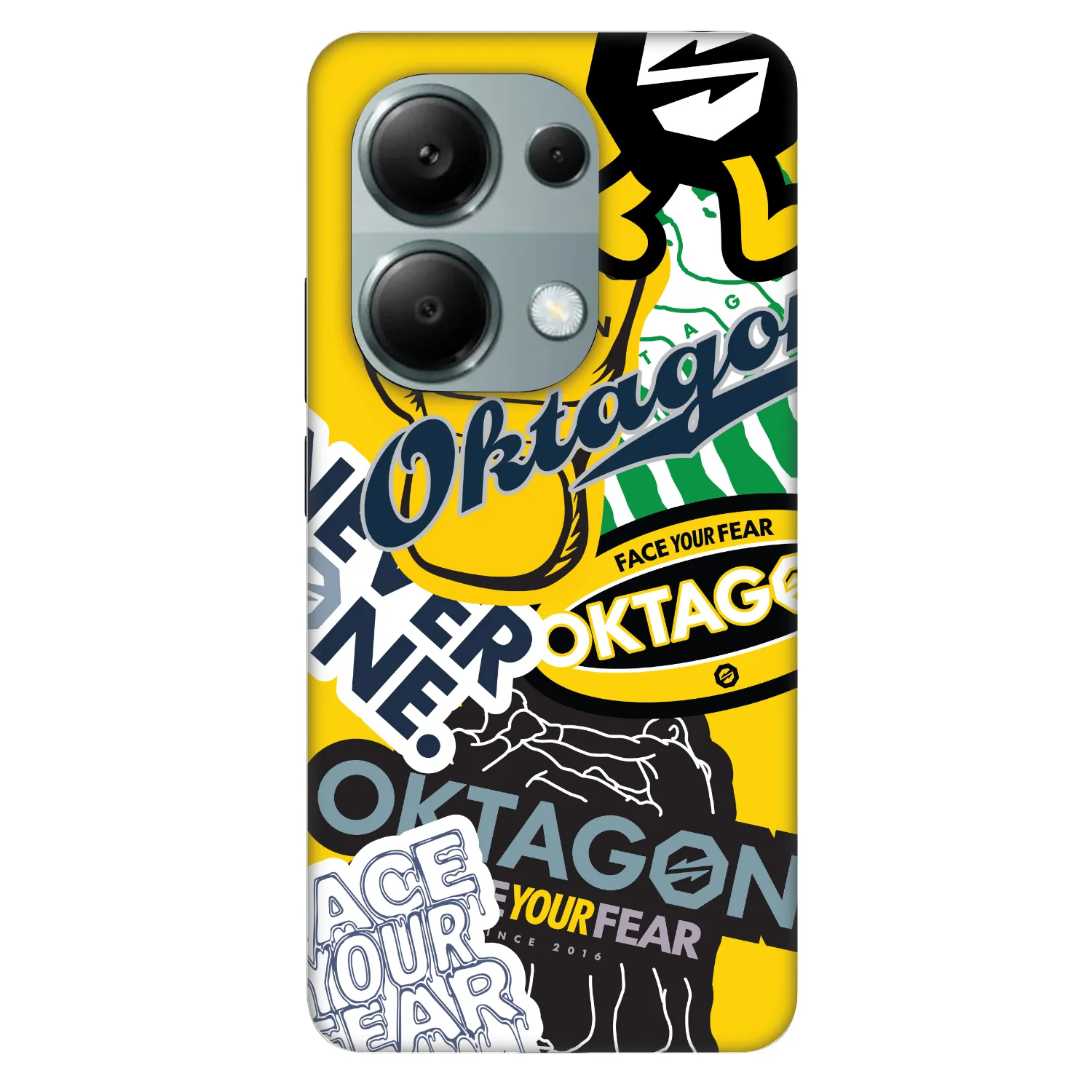 Picasee Fashion Case na Xiaomi Redmi Note 13 Pro 4G - OKTAGON - Logo Archive