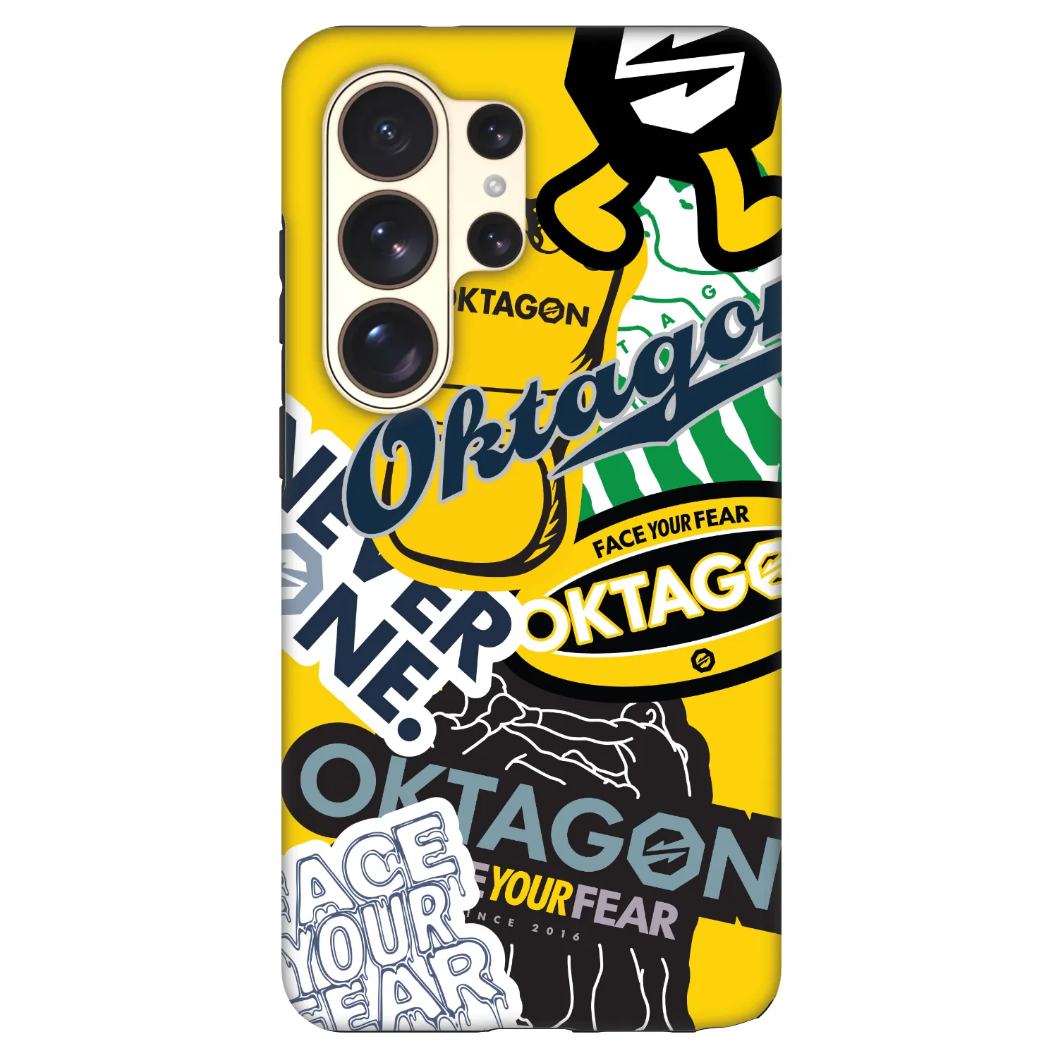 Picasee Fashion Case PowerShare pro Samsung Galaxy S26 Ultra - OKTAGON - Logo Archive