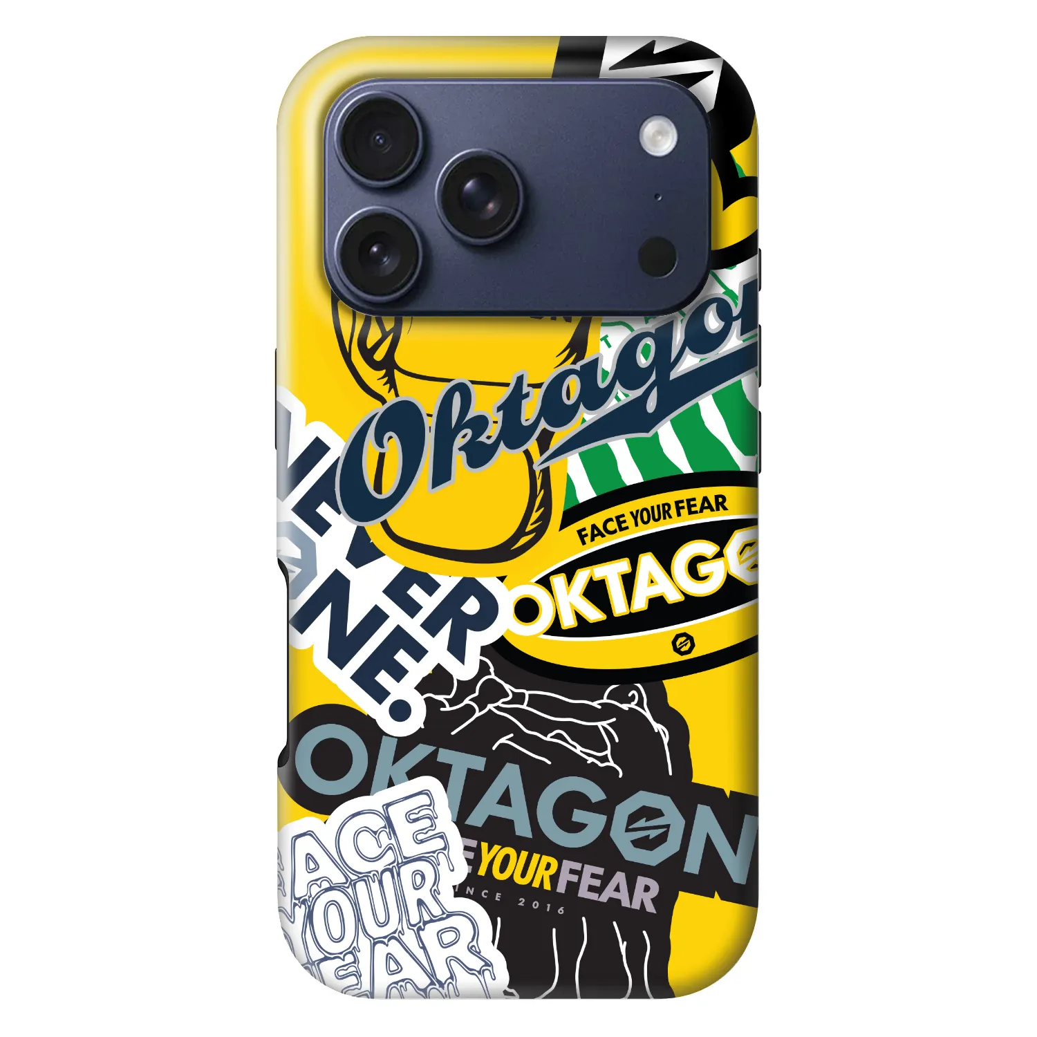 Picasee Fashion Case MagSafe na Apple iPhone 18 Pro - OKTAGON - Logo Archive