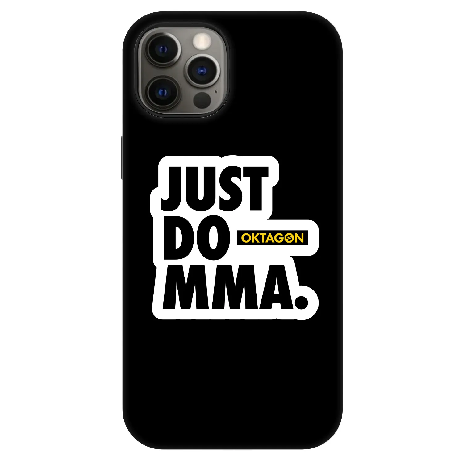 Picasee Fashion Case MagSafe na Apple iPhone 12 - OKTAGON - Just Do MMA