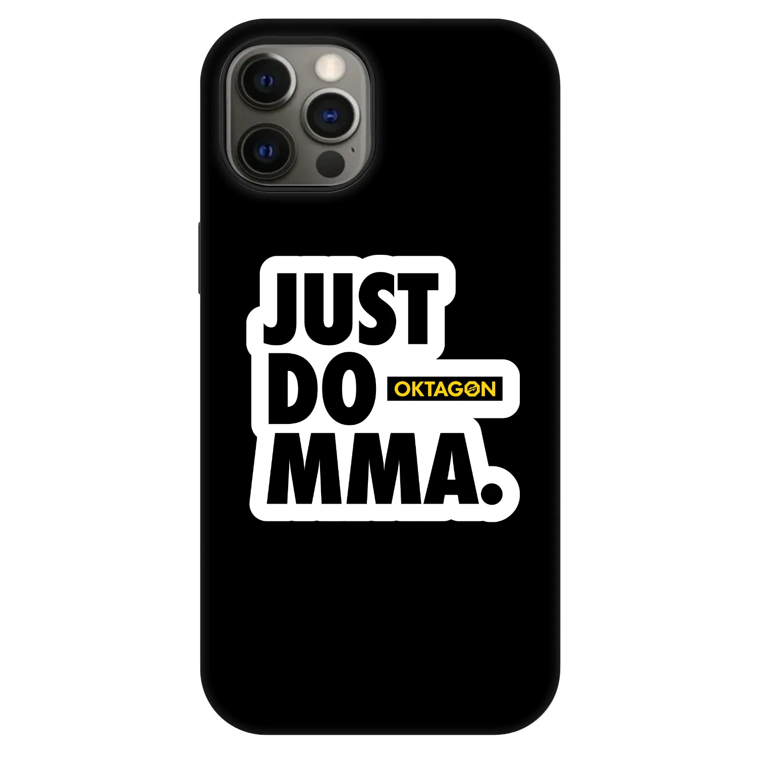 Picasee Fashion Case MagSafe na Apple iPhone 12 Pro - OKTAGON - Just Do MMA