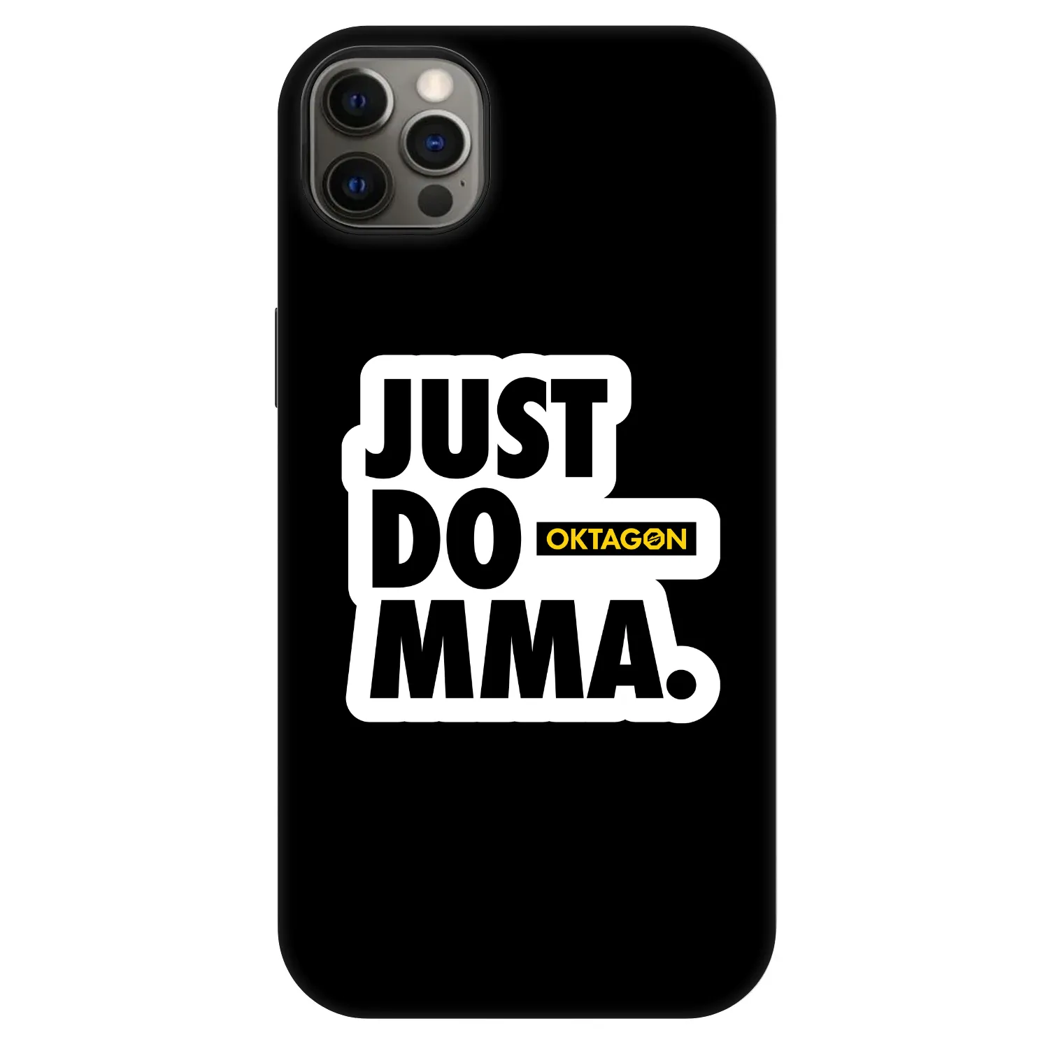 Picasee Fashion Case MagSafe na Apple iPhone 12 Pro Max - OKTAGON - Just Do MMA