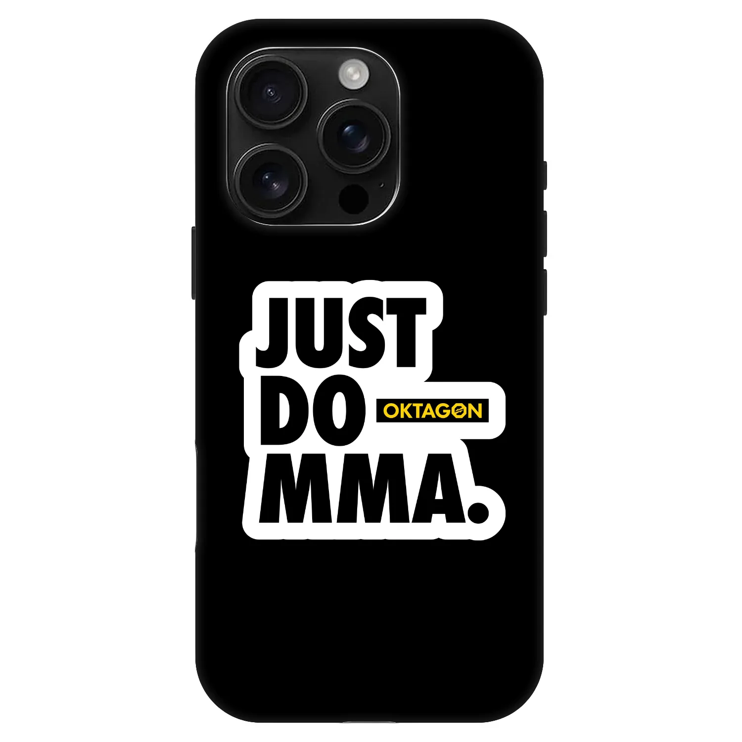 Picasee Fashion Case MagSafe na Apple iPhone 16 Pro - OKTAGON - Just Do MMA