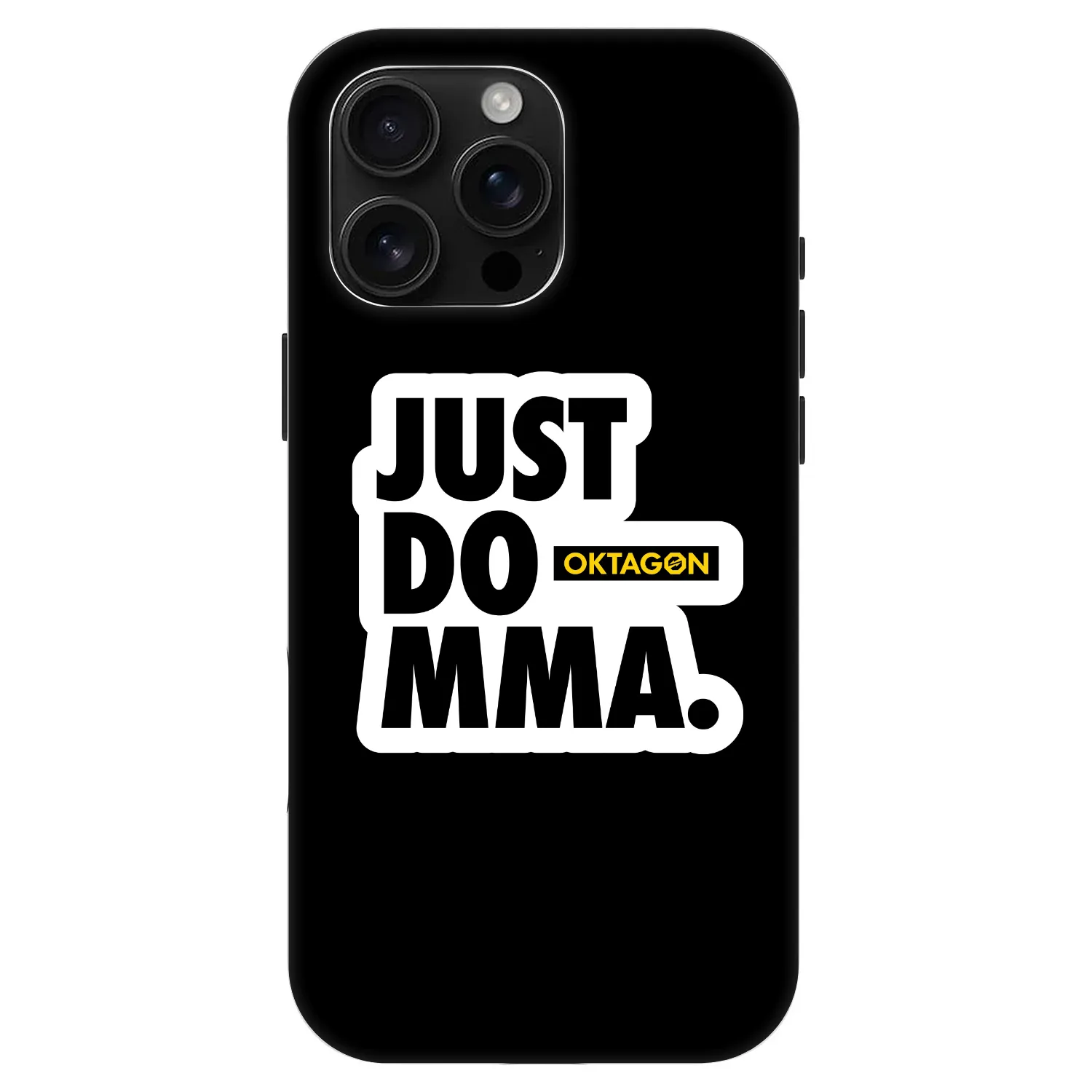 Picasee Fashion Case MagSafe na Apple iPhone 16 Pro Max - OKTAGON - Just Do MMA