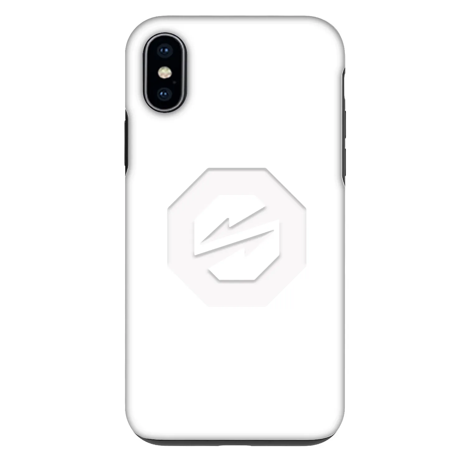 Picasee Fashion Case na Apple iPhone X/XS - OKTAGON - Ghost Logo
