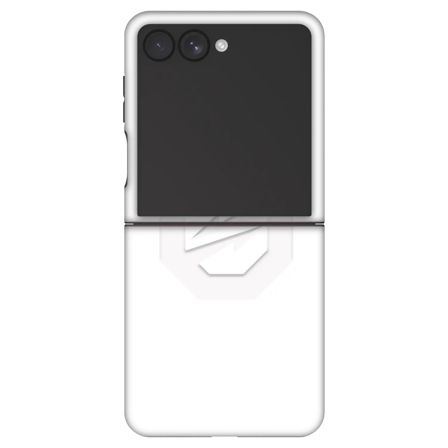 Picasee Fashion Case na Samsung Galaxy Z Flip7 5G - OKTAGON - Ghost Logo