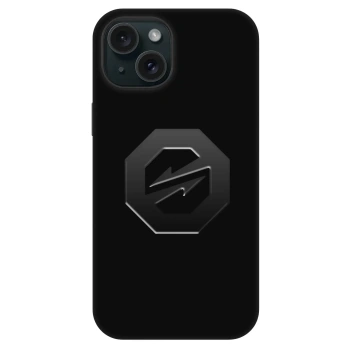 Etui na Apple iPhone 15 - OKTAGON - Stealth Logo