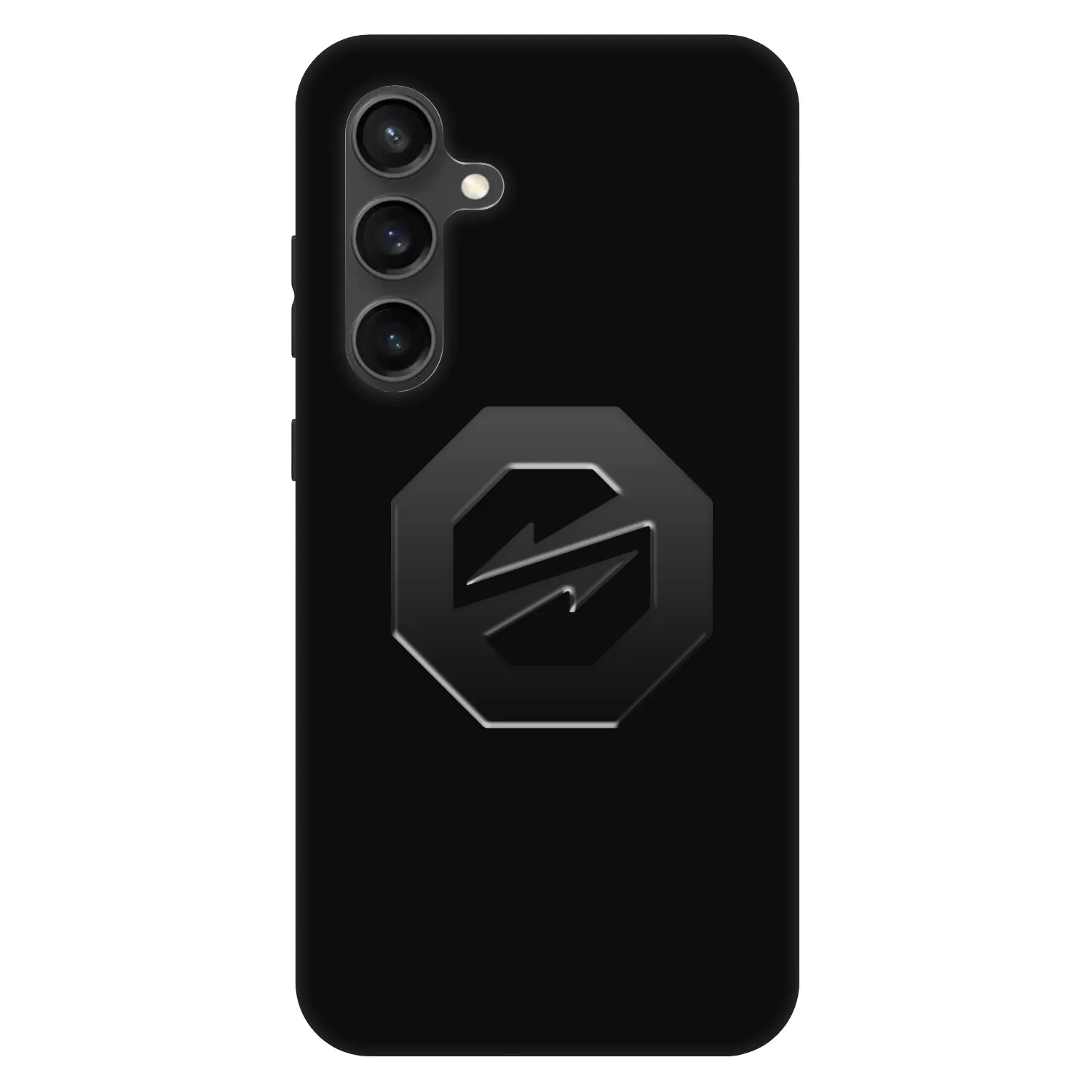 Picasee Fashion Case na Samsung Galaxy S24 FE S721B - OKTAGON - Stealth Logo