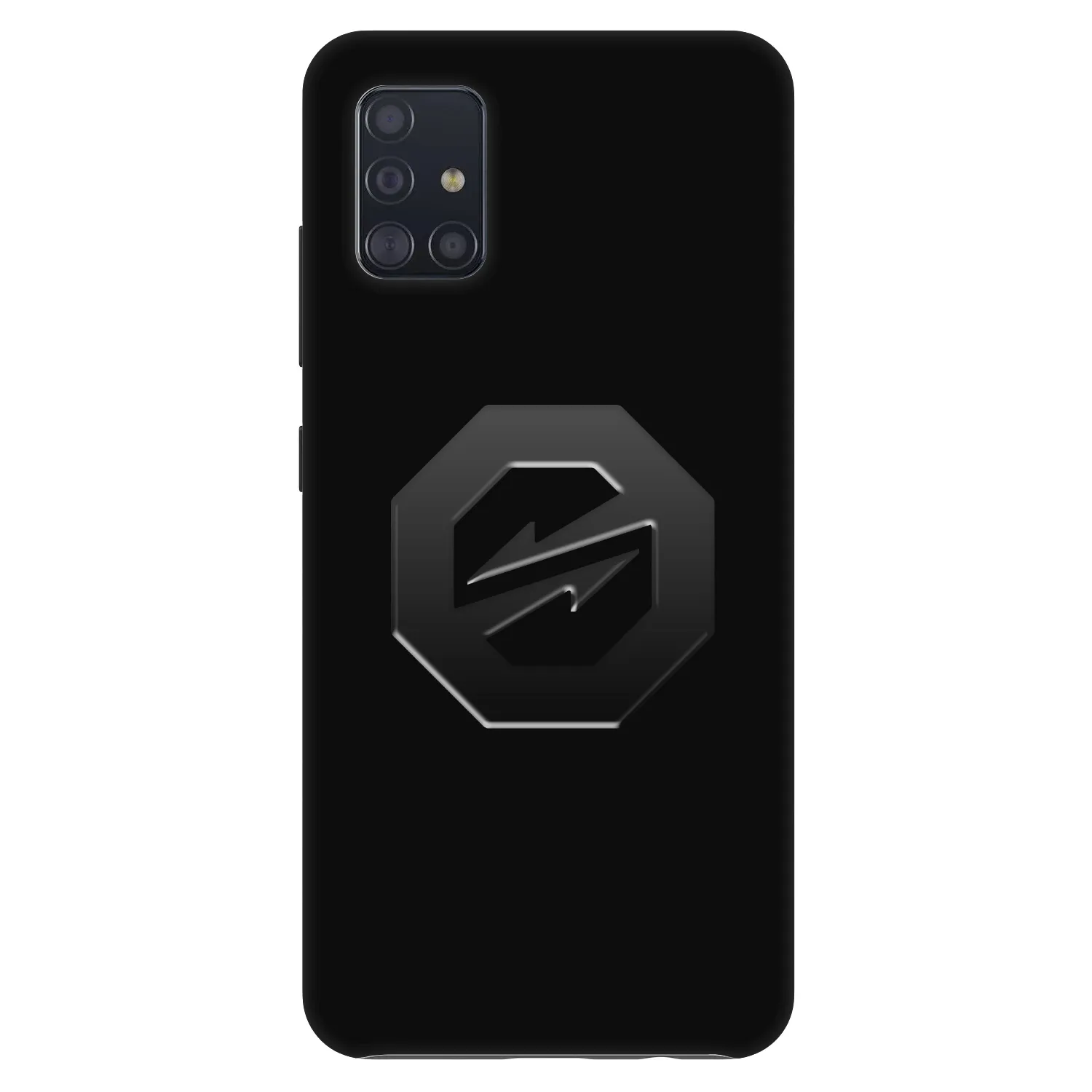 Picasee Fashion Case na Samsung Galaxy A51 A515F - OKTAGON - Stealth Logo