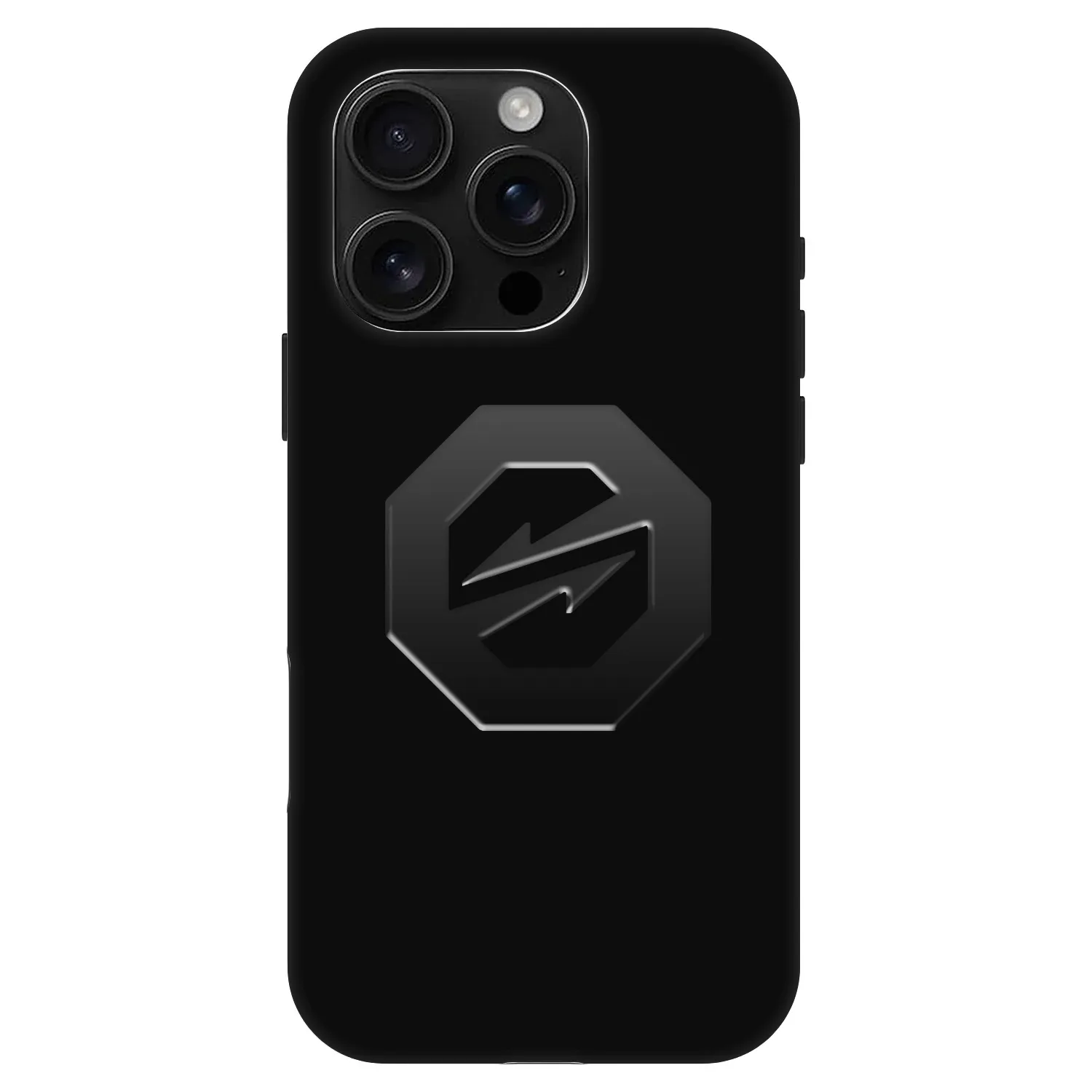 Picasee Fashion Case MagSafe na Apple iPhone 16 Pro - OKTAGON - Stealth Logo