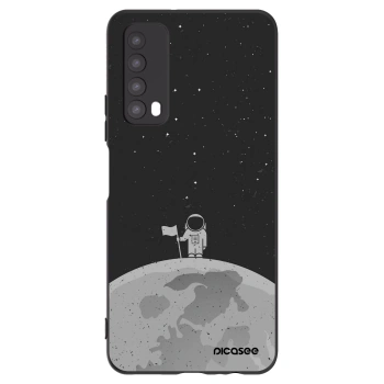 Picasee silikonowe czarne etui na Huawei P Smart 2021 - Astronaut